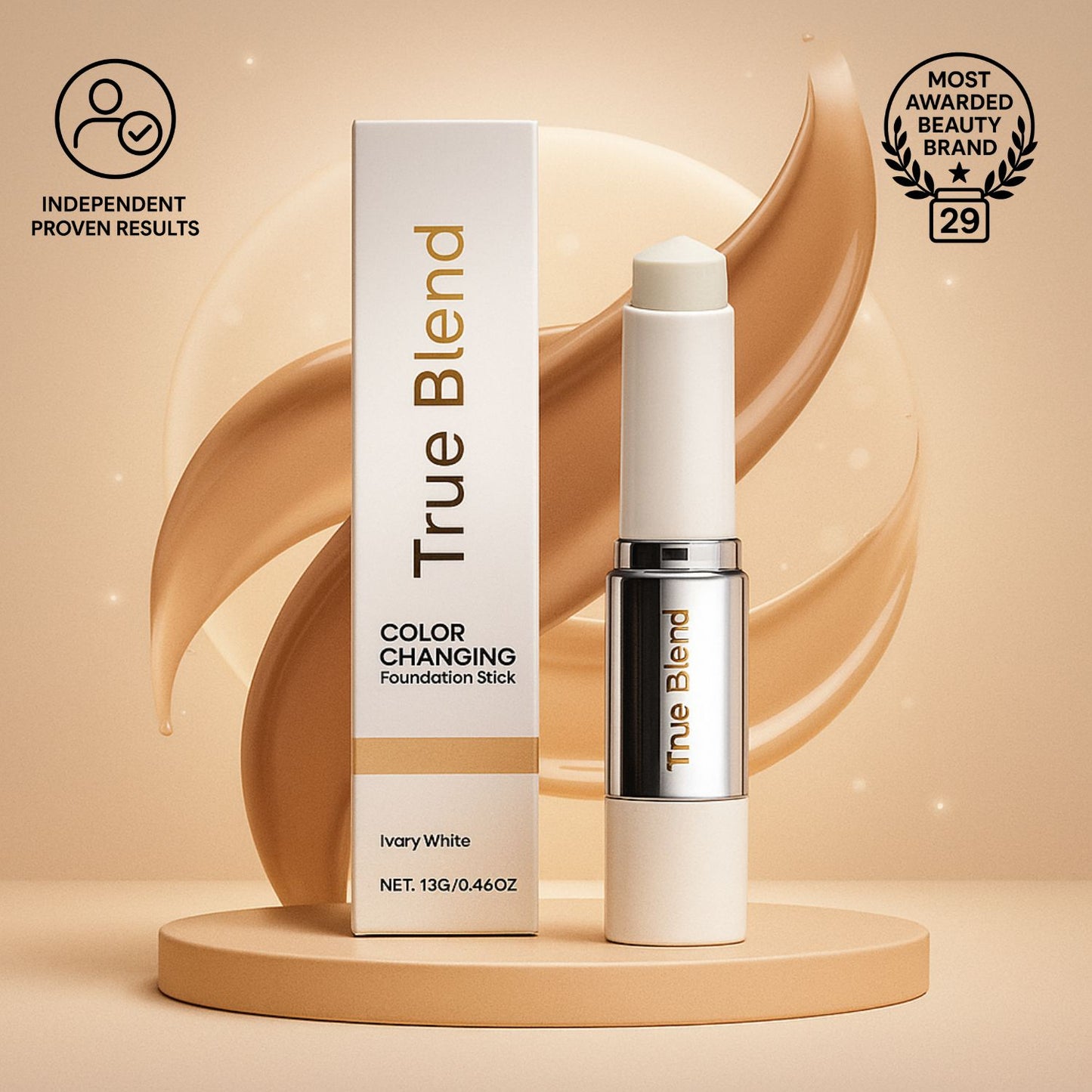 True Blend™ Color-Adapting Foundation Stick